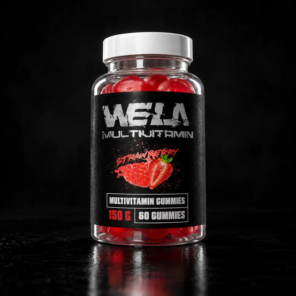 WELA - Mansikanmakuinen Multivitamiini Gummies